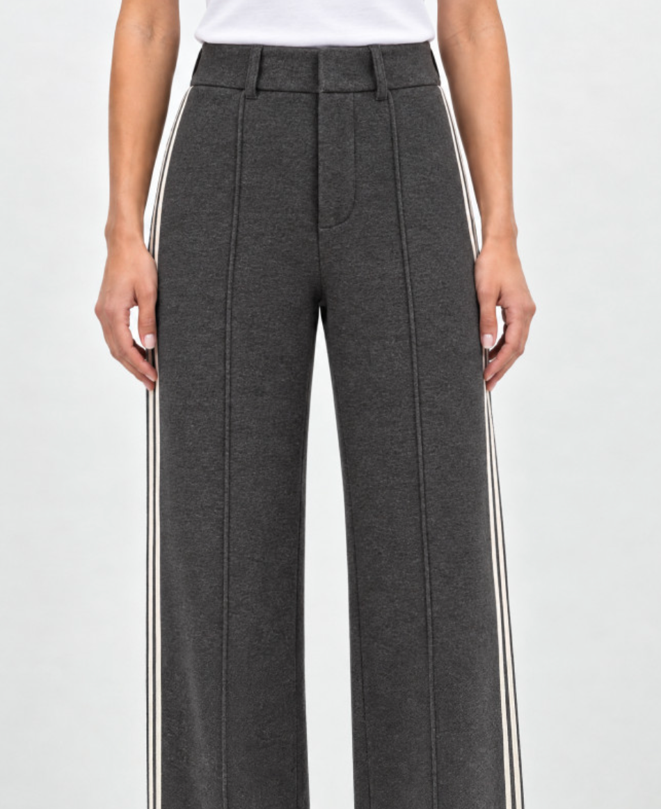 Dark Grey Knit Pants