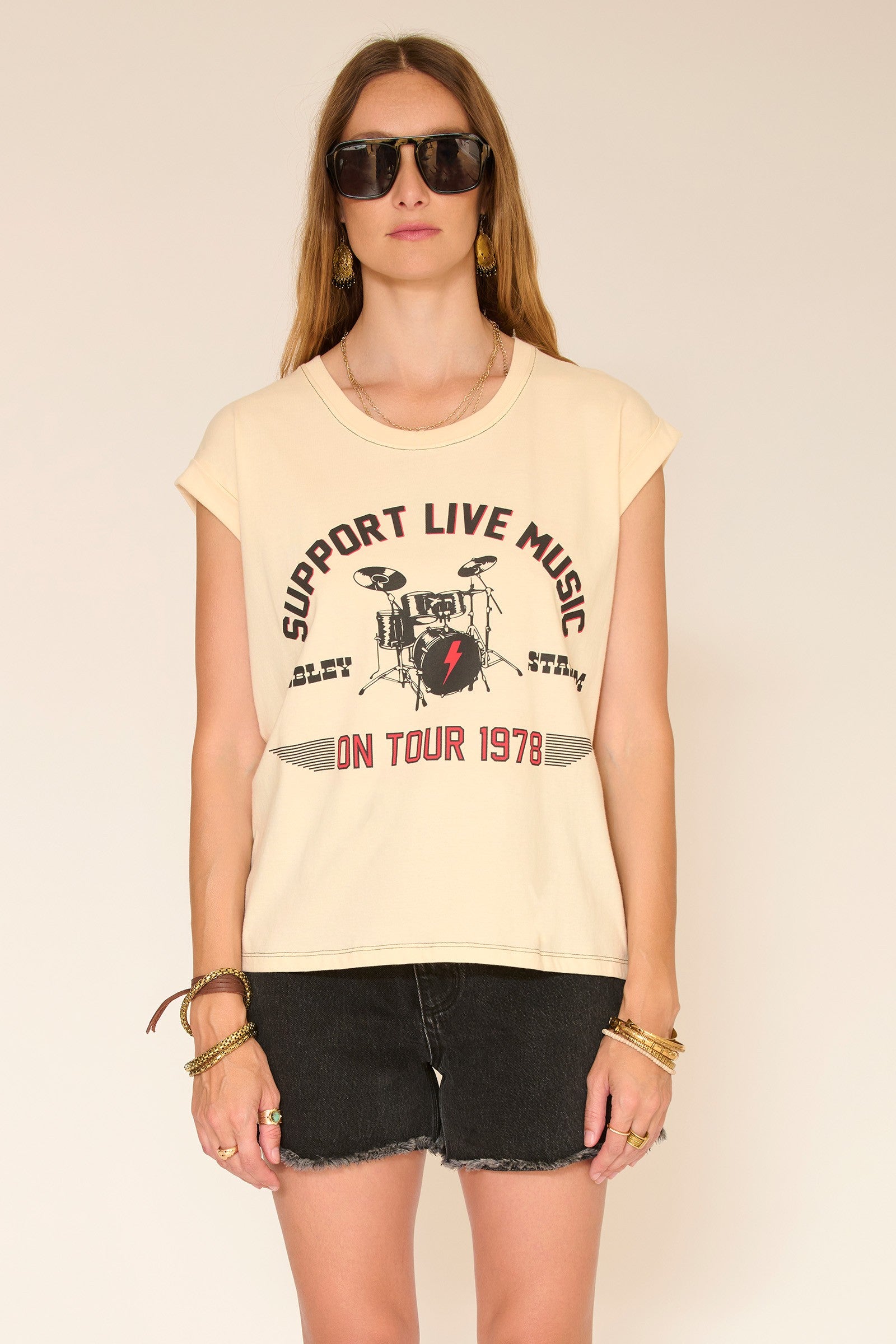 Support Live Music Tee