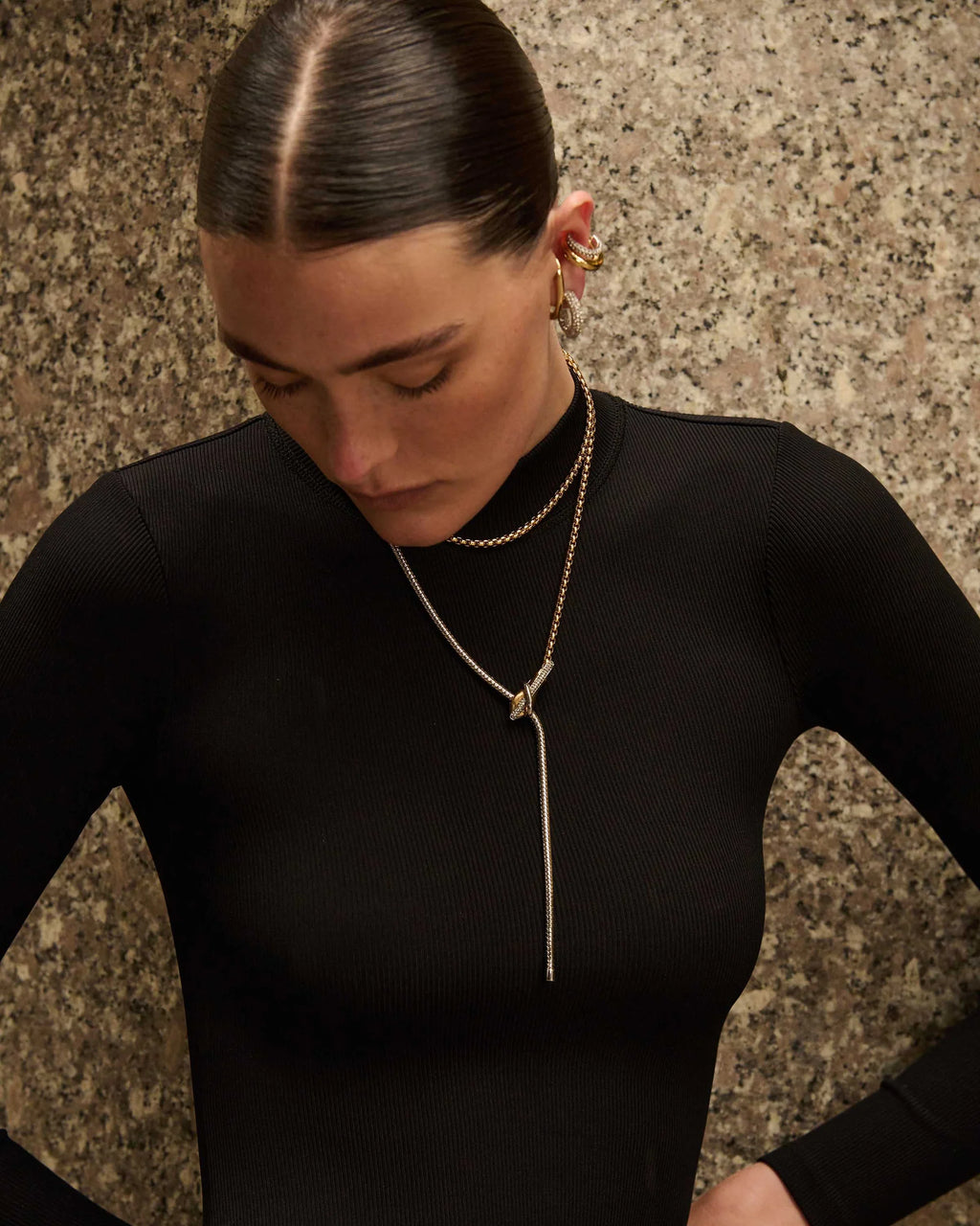 Venom Lariat Necklace