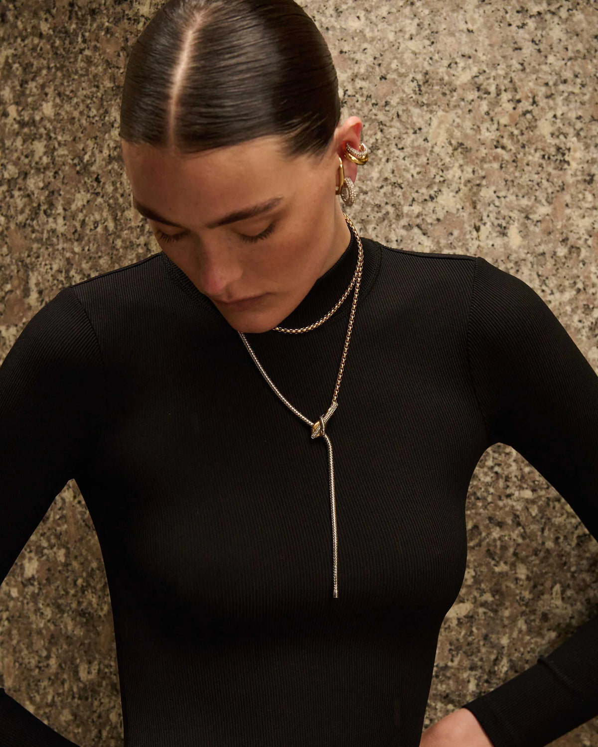 Venom Lariat Necklace