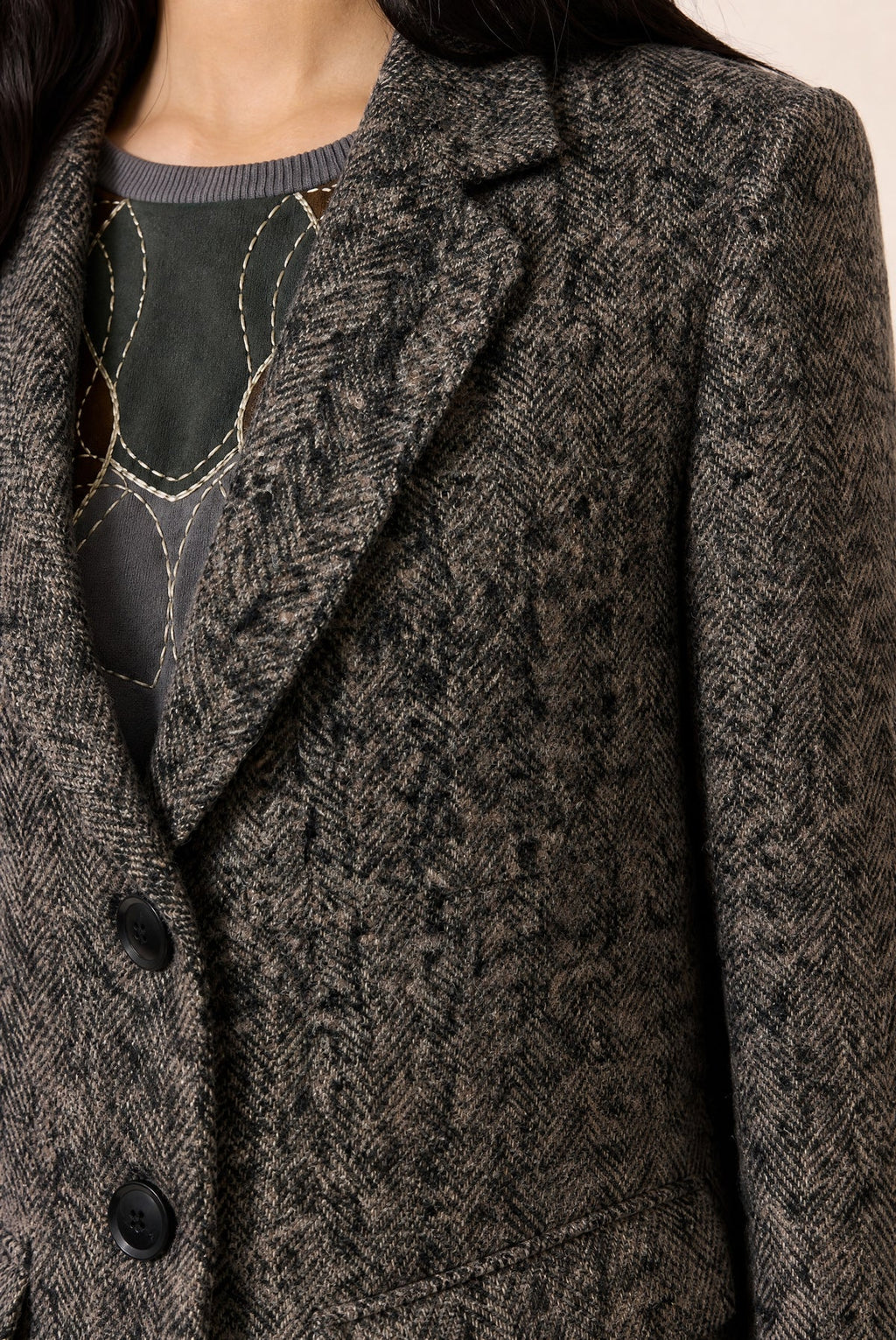 Verena Chevron Blazer