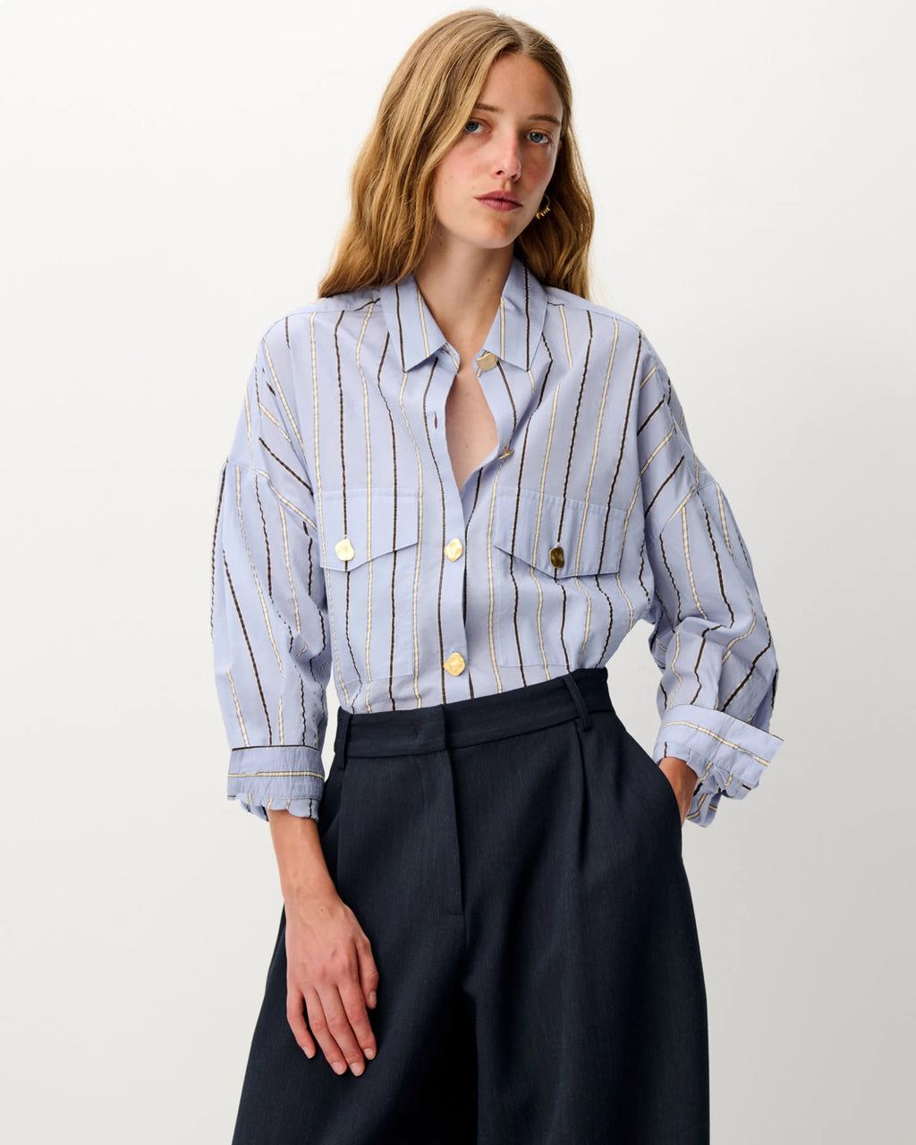 Balanca Striped Blouse