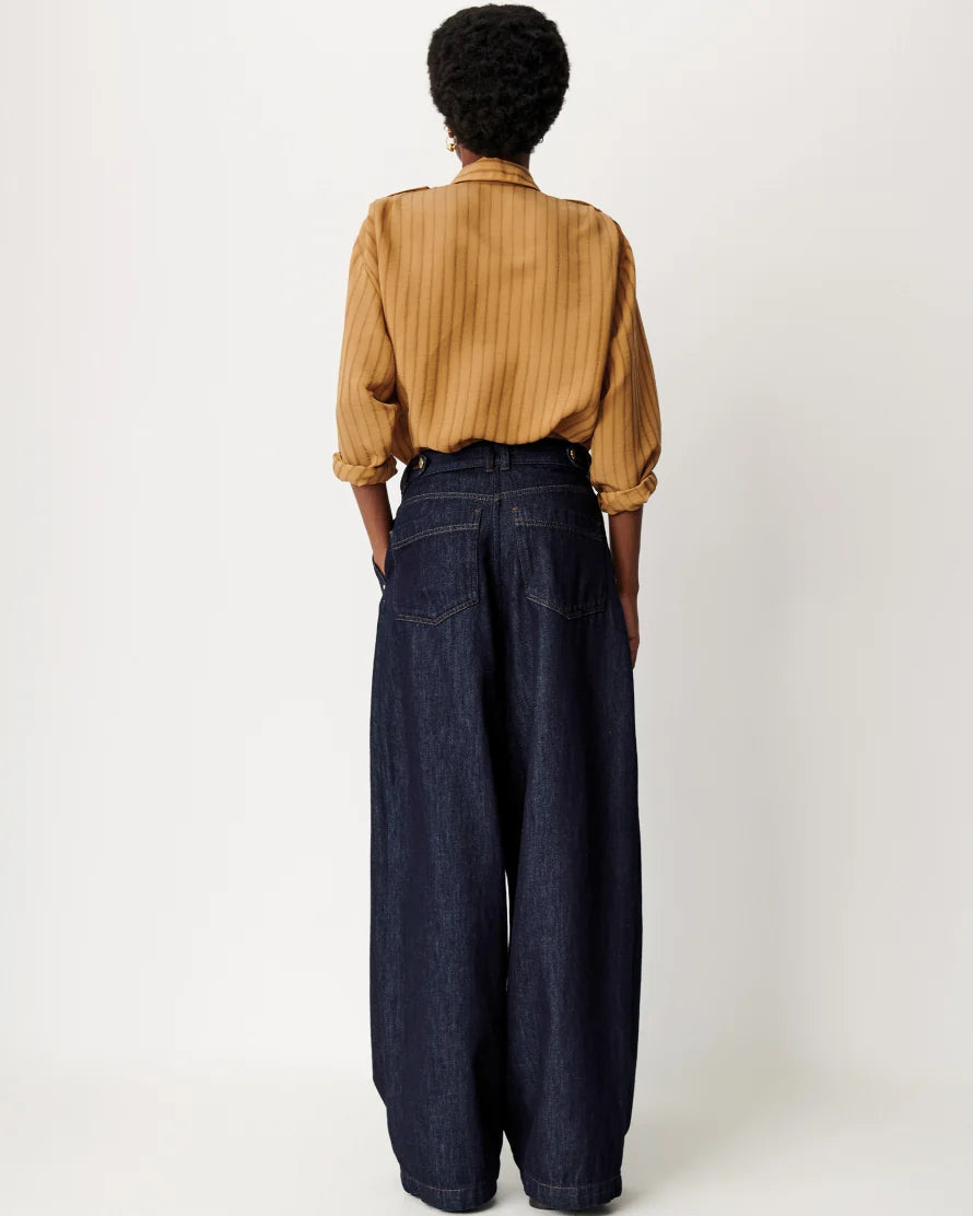 Dievo Dark Denim Trousers