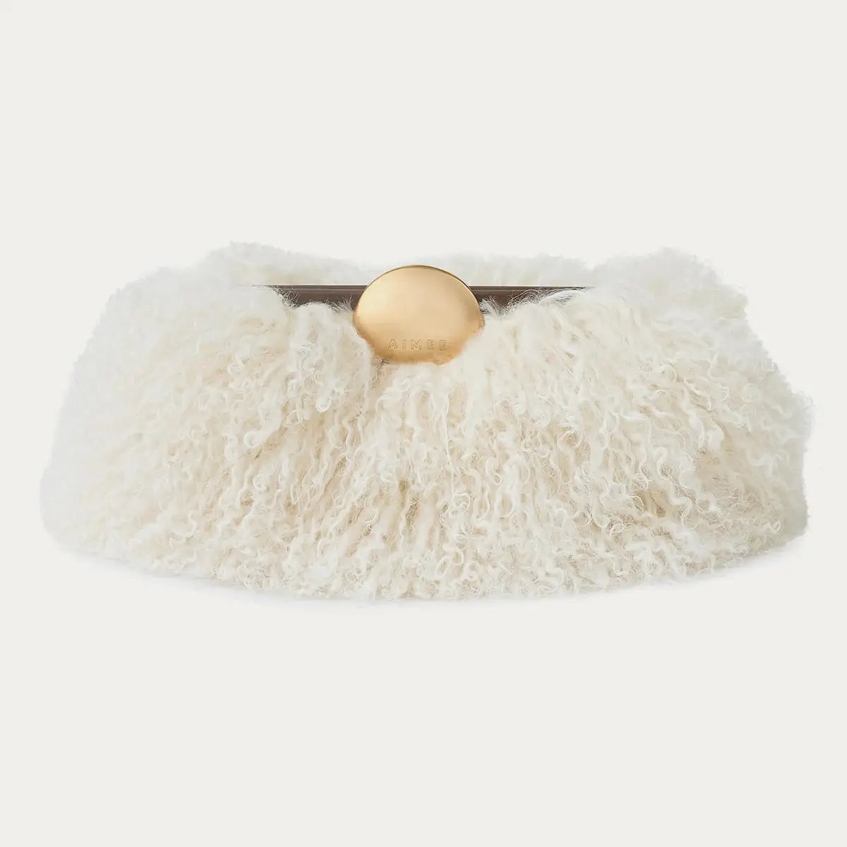 Full Circle Mongolian Shearling Purse