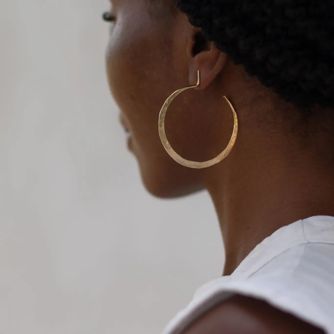 Lenga 14Gold Plated Hoops
