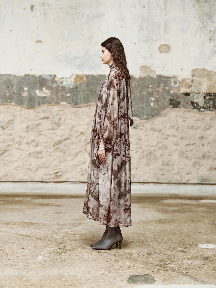 Tisse'e Viscose/Silk Dress