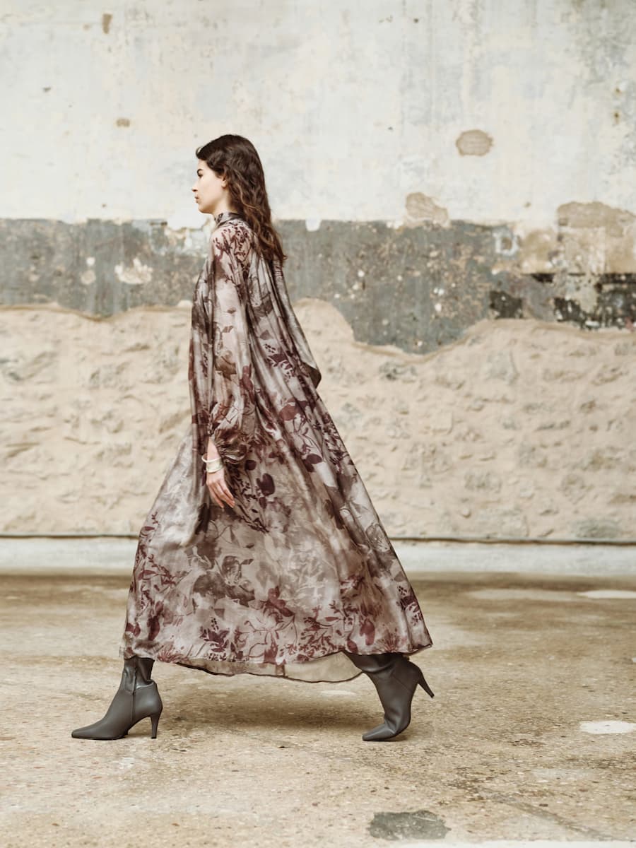 Tisse'e Viscose/Silk Dress