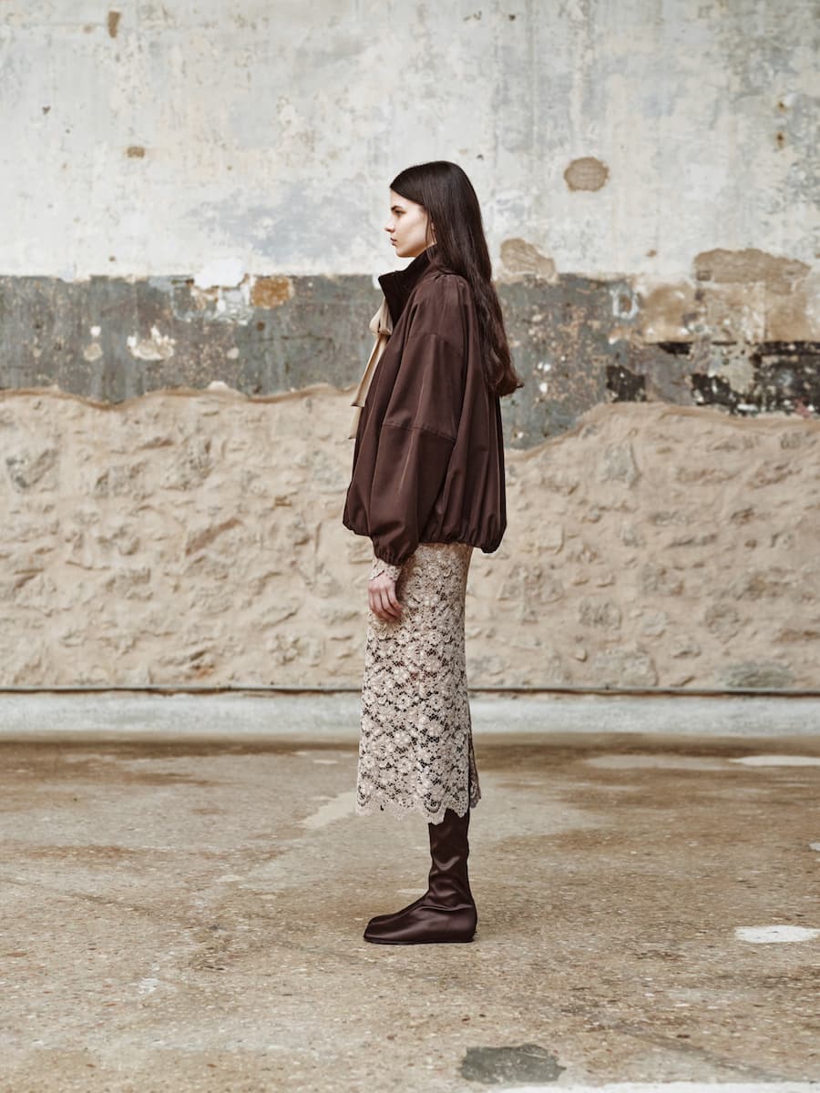 Dorine Chocolate Brown Jacket