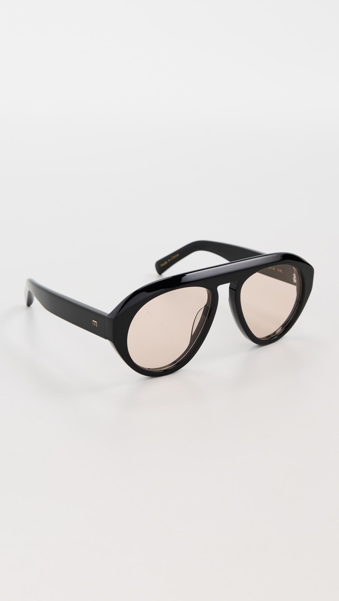 Elisa Johnson Val Aviator with Brown Lens