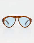 Elisa Johnson Val Light Tortoise Blue Lens