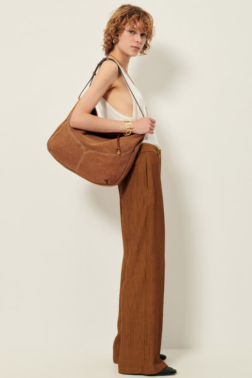 Tacreto Bronze Crepe Pants