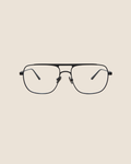 Elisa Johnson Jane Black Metal Frame Glasses