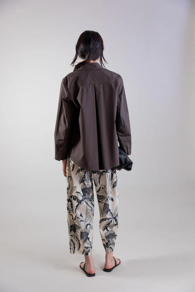 Tropical Pant | Cropped Tailored Trousers