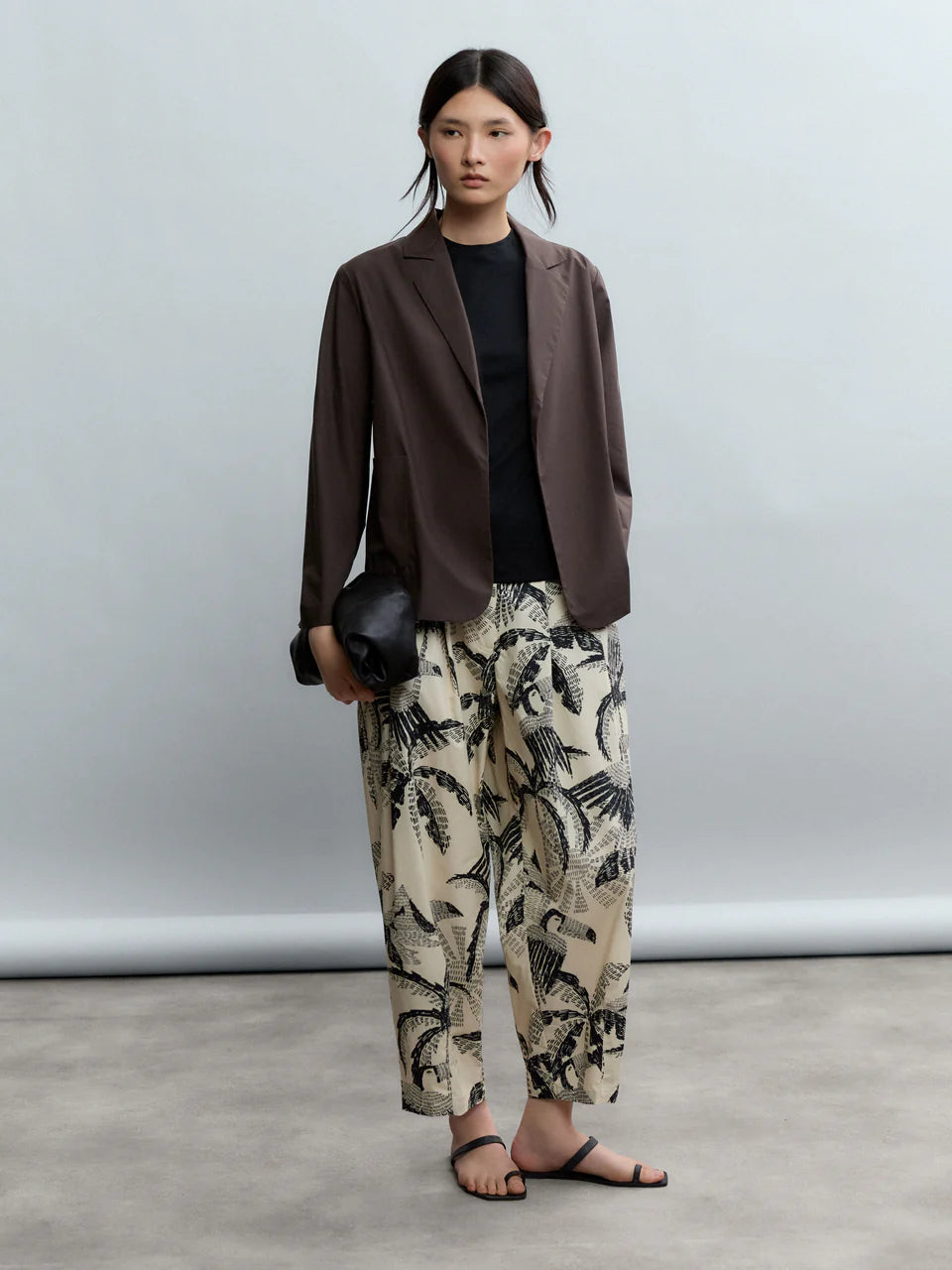 Tropical Pant | Cropped Tailored Trousers