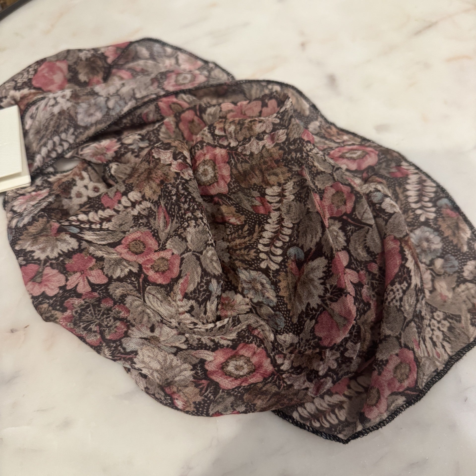 Milonga Floral Scarf